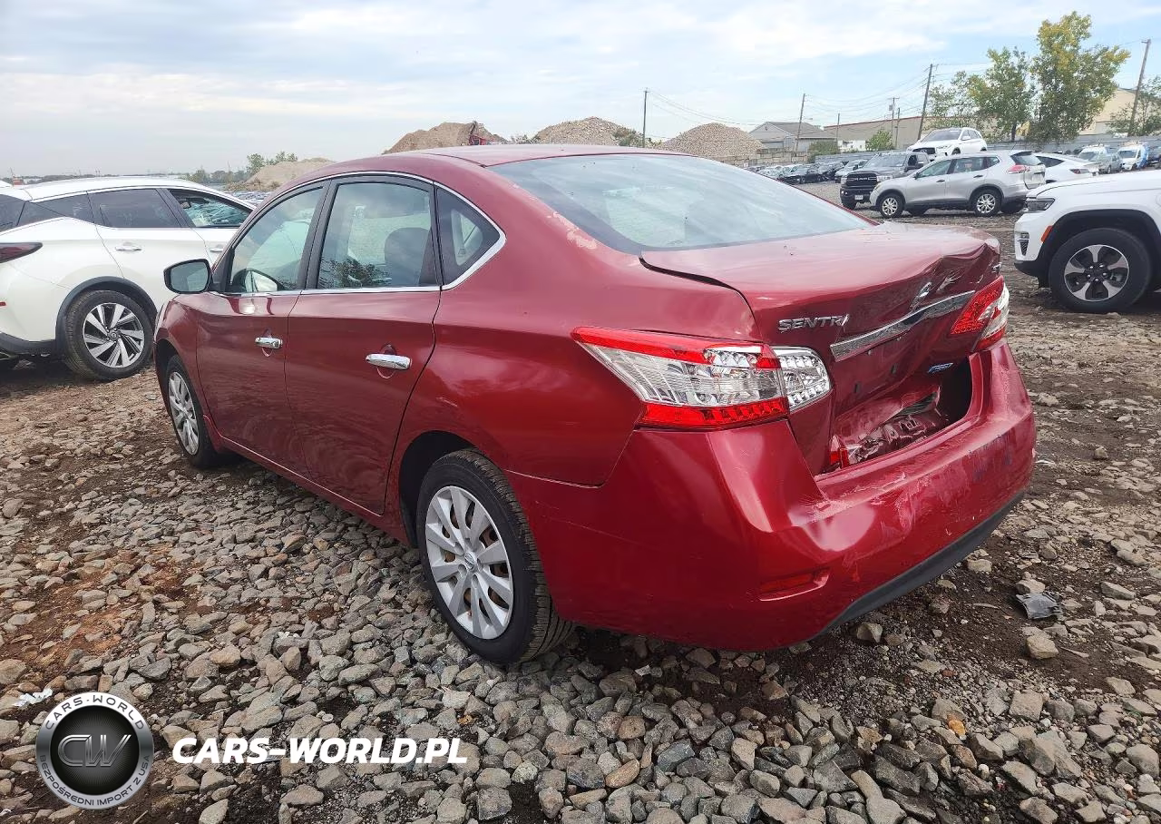 2014 Nissan Sentra VIN:3N1AB7AP9EY266653 - 2