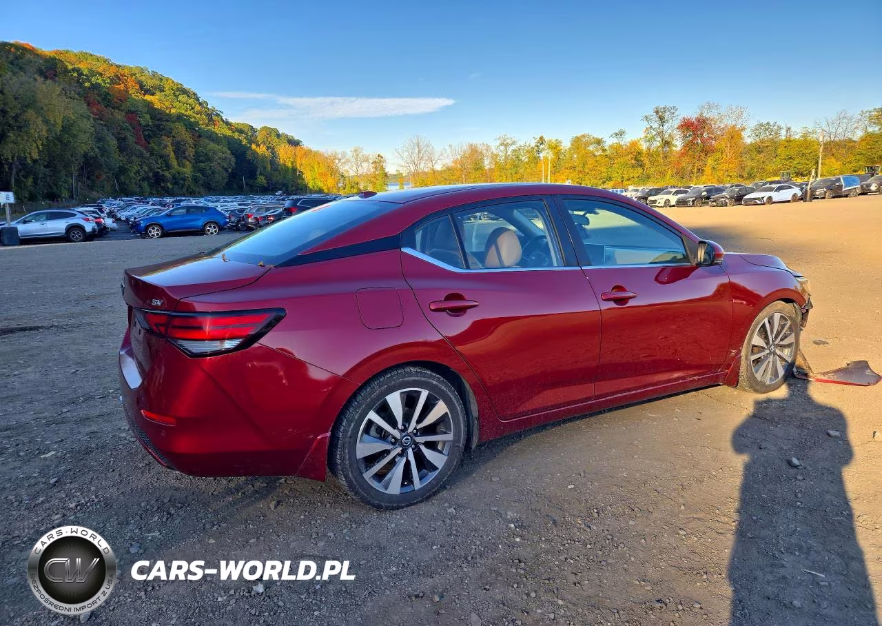 2020 Nissan Sentra Sv VIN:3N1AB8CV2LY244959 - 3