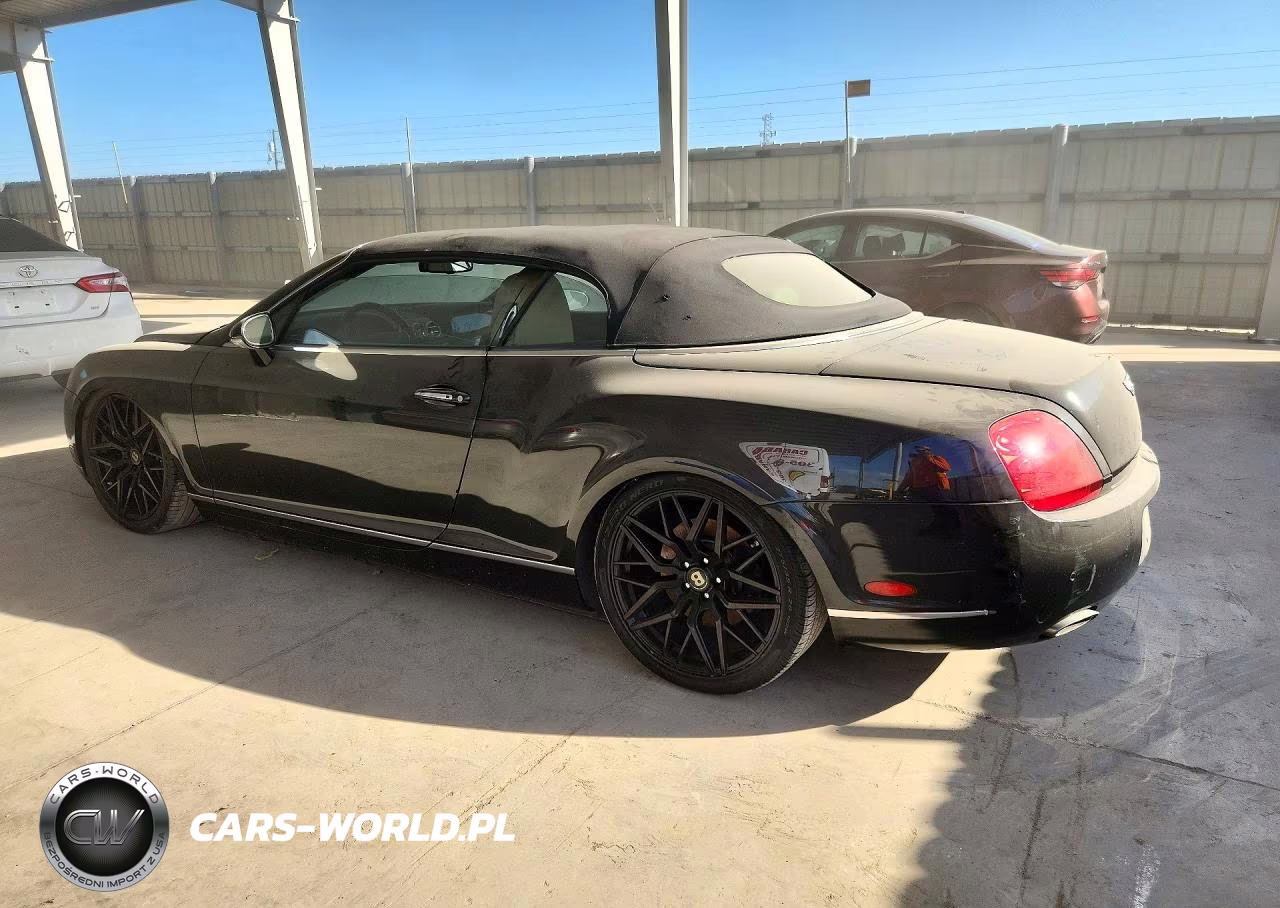 2008 Bentley Continental Gtc VIN:SCBDR33W78C051386 - 2