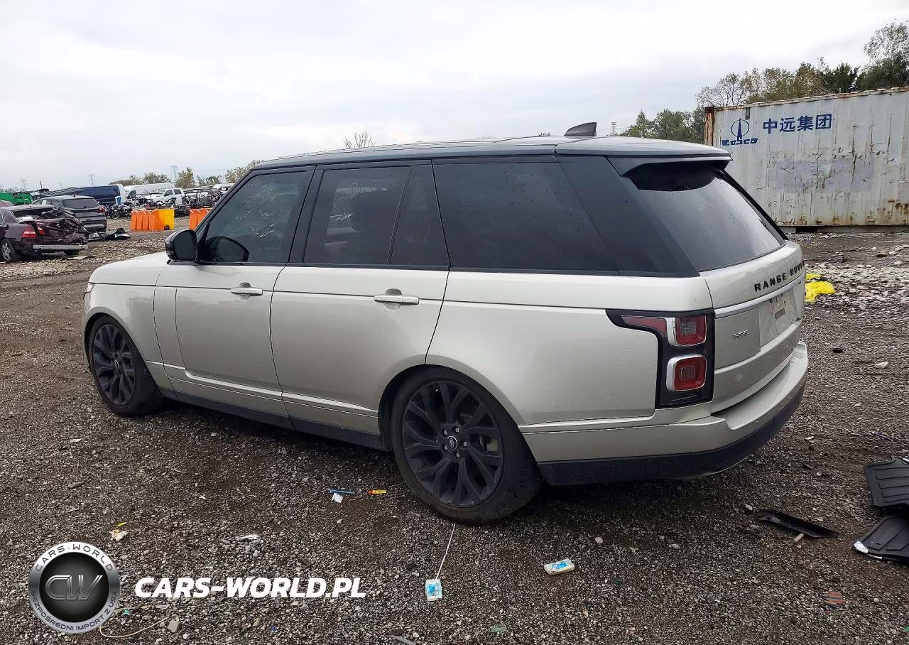 2018 Land Rover Range Rover Hse VIN:SALGS2SV9JA385222 - 2