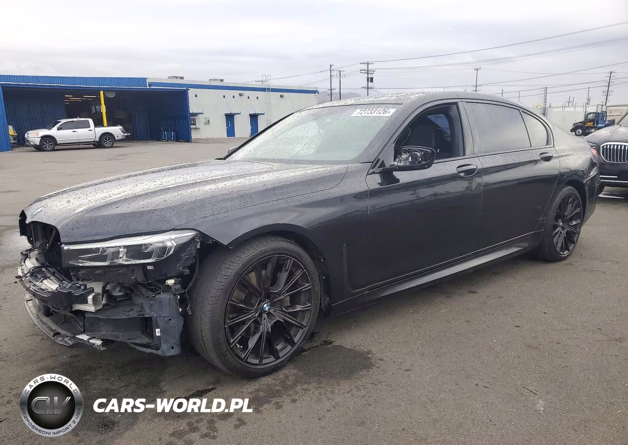 2021 BMW 740 I VIN:WBA7T2C00MCF77595 - 1