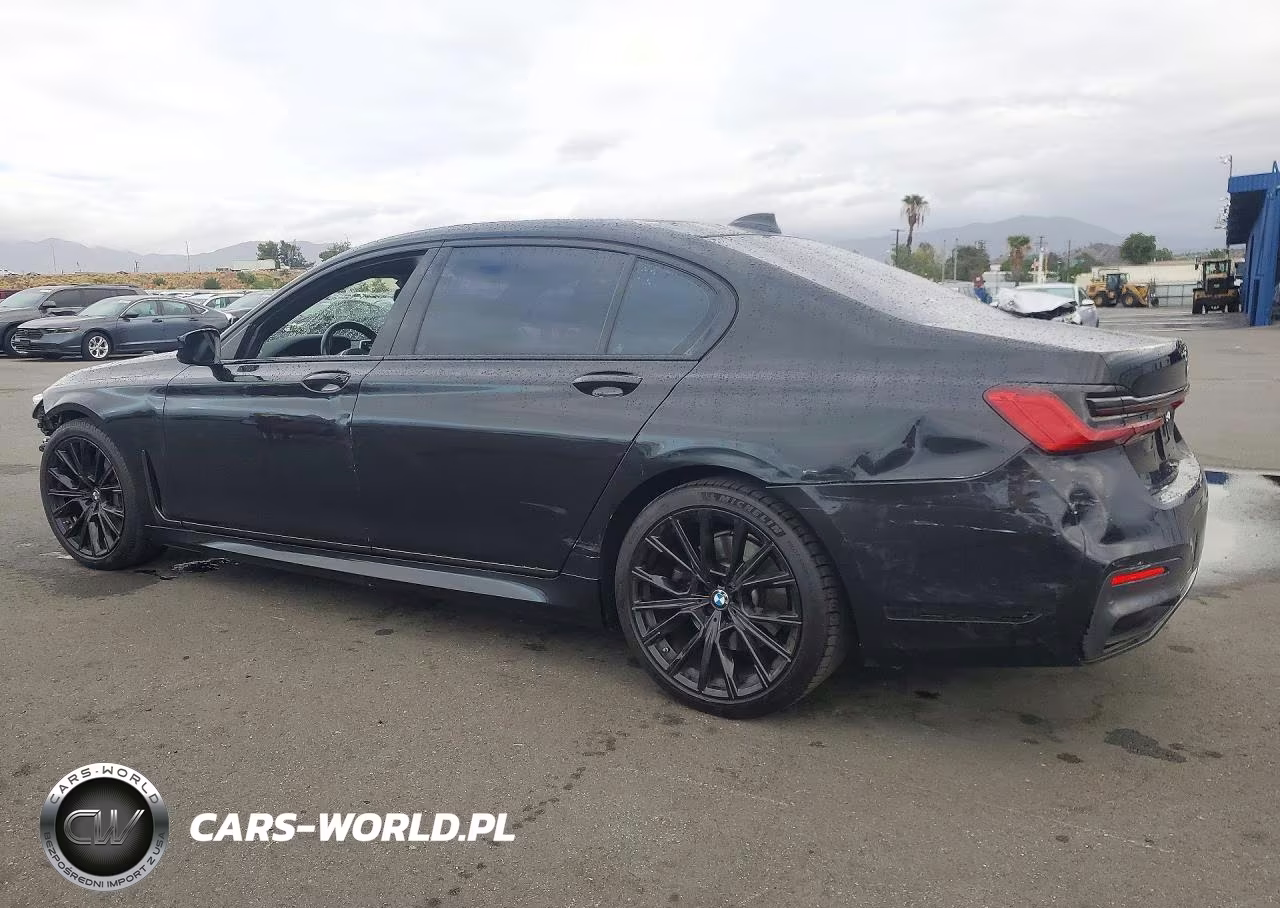 2021 BMW 740 I VIN:WBA7T2C00MCF77595 - 2