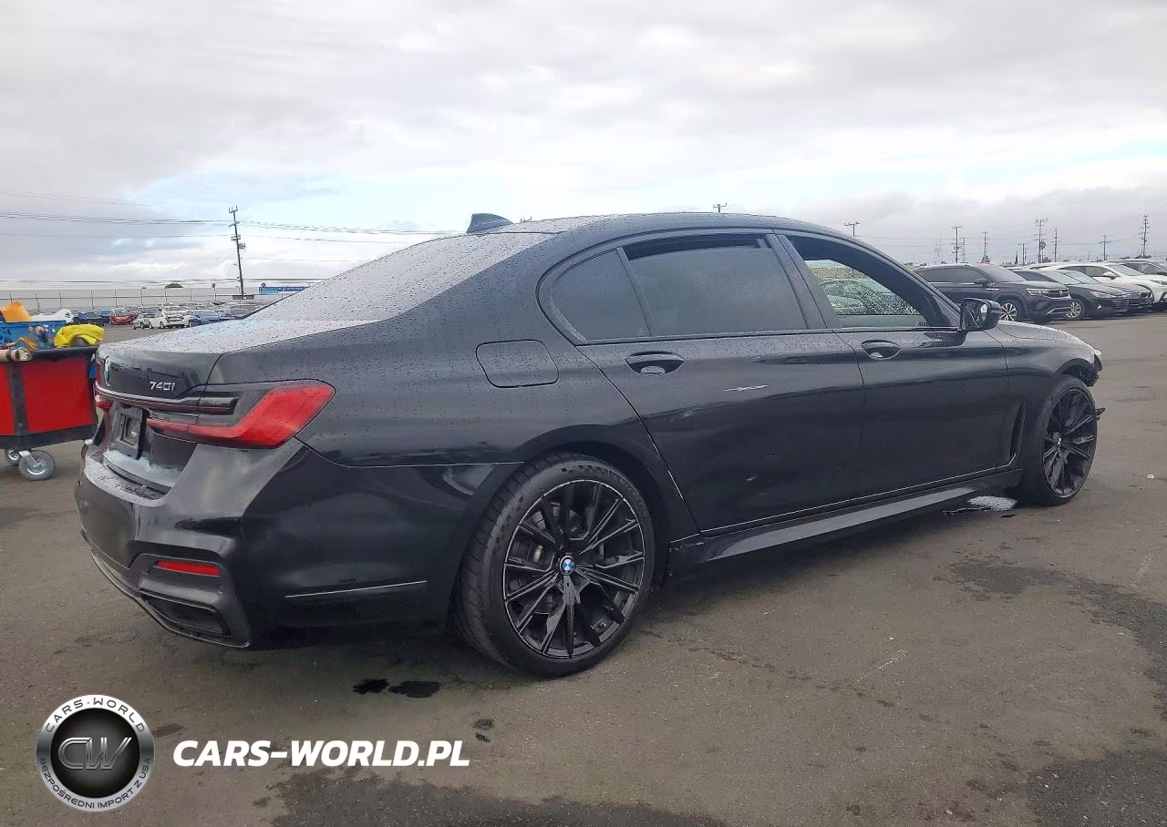 2021 BMW 740 I VIN:WBA7T2C00MCF77595 - 3