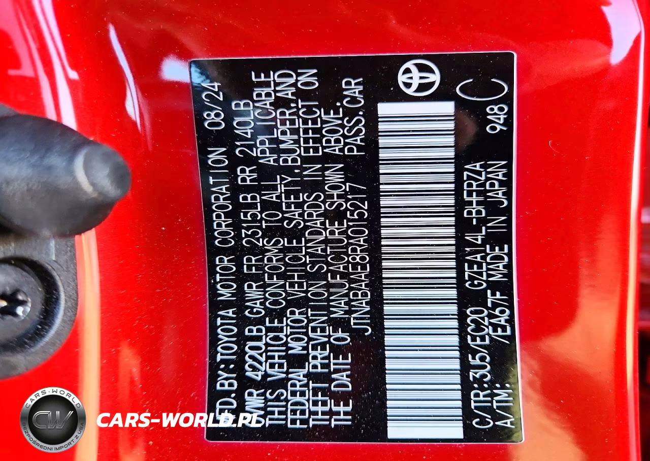 2024 Toyota Gr Corolla Premium VIN:JTNABAAE8RA015217 - 12