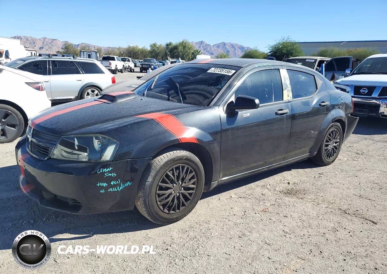 2010 Dodge Avenger Sxt VIN:1B3CC4FB6AN107564 - 1