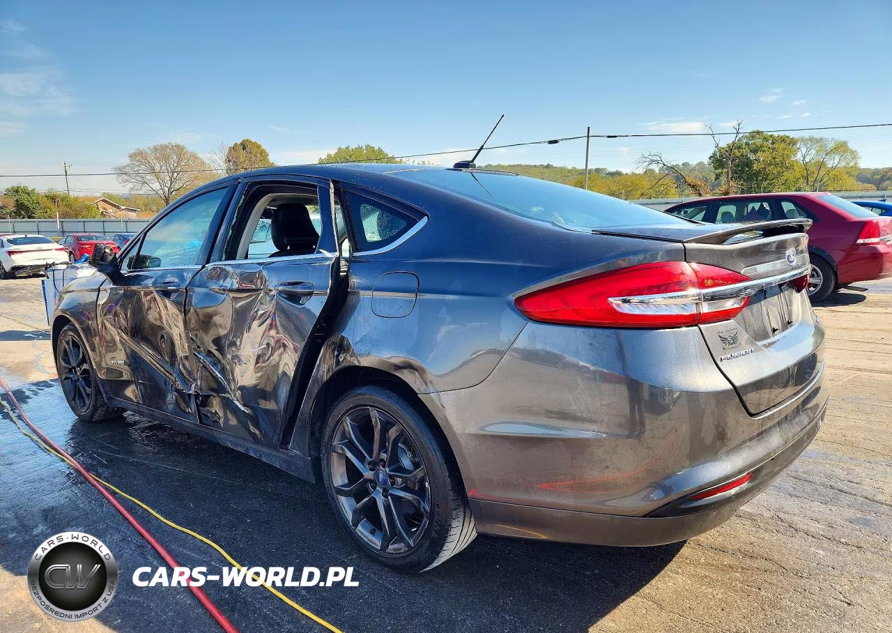 2018 Ford Fusion Se Hybrid VIN:3FA6P0LU1JR132700 - 2