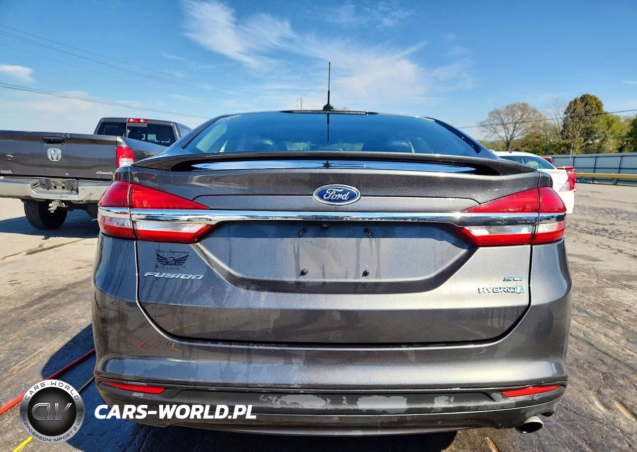 2018 Ford Fusion Se Hybrid VIN:3FA6P0LU1JR132700 - 6