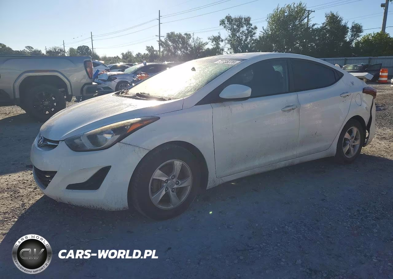 2014 Hyundai Elantra Se VIN:5NPDH4AE7EH525515 - 1