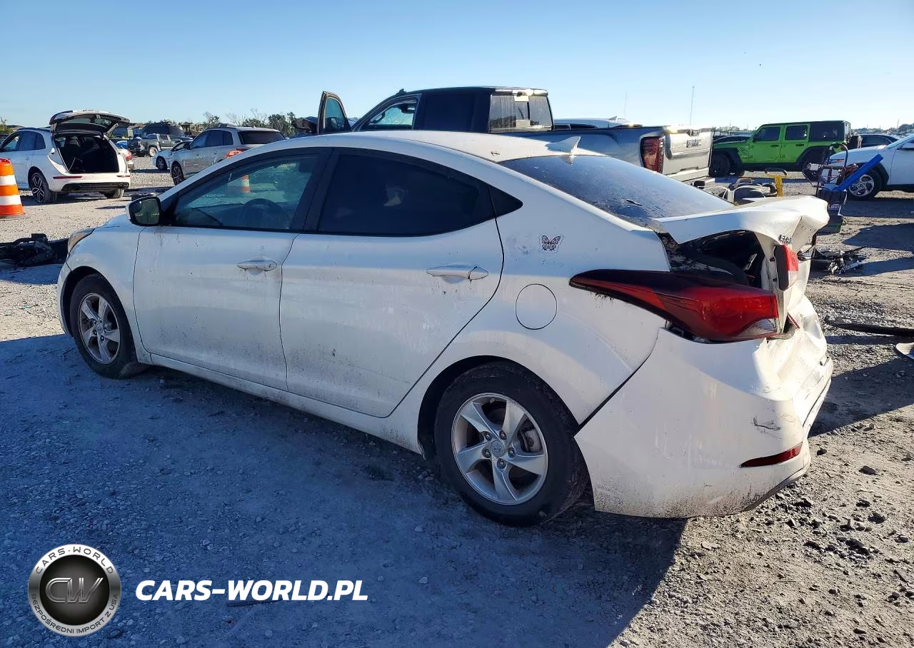 2014 Hyundai Elantra Se VIN:5NPDH4AE7EH525515 - 2