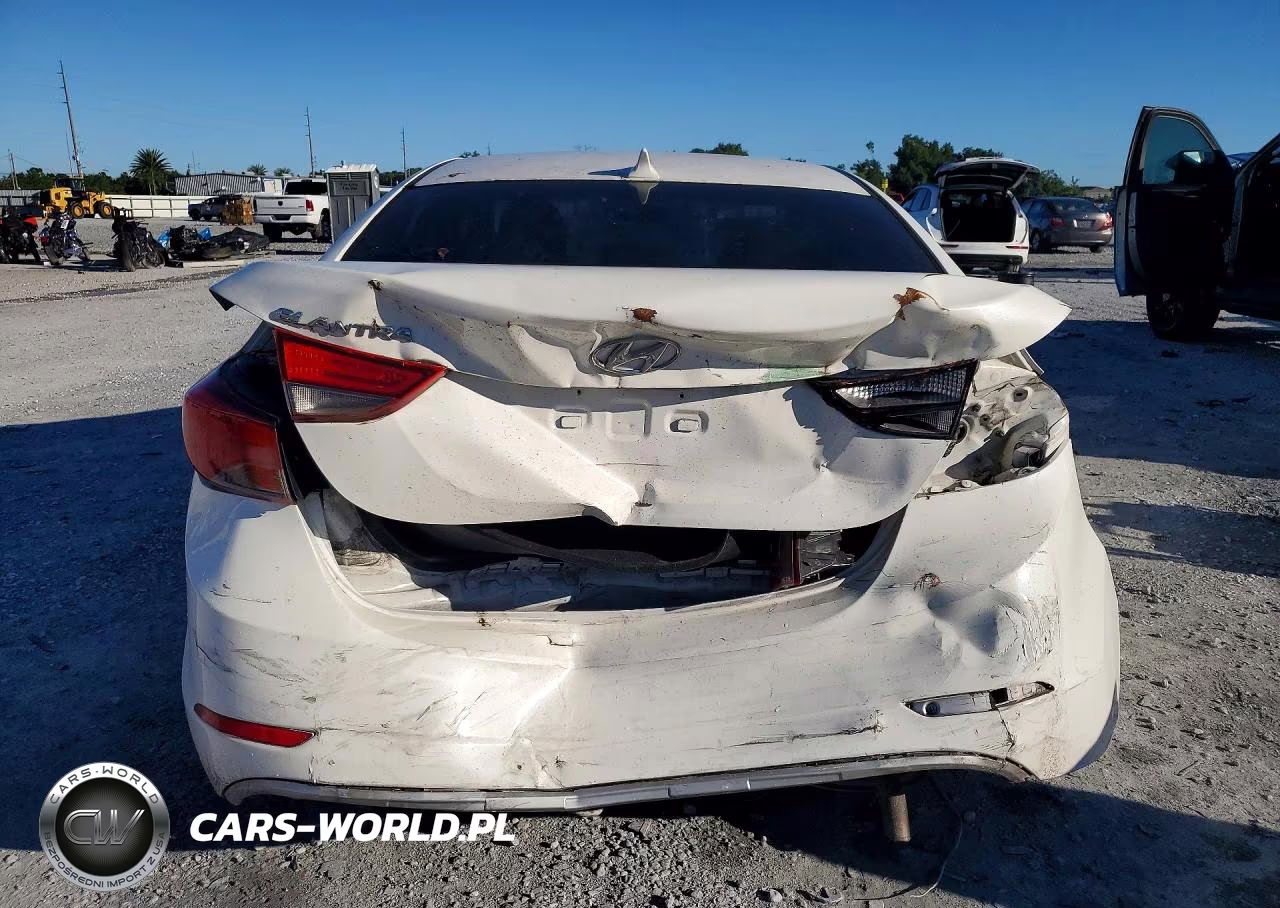2014 Hyundai Elantra Se VIN:5NPDH4AE7EH525515 - 6