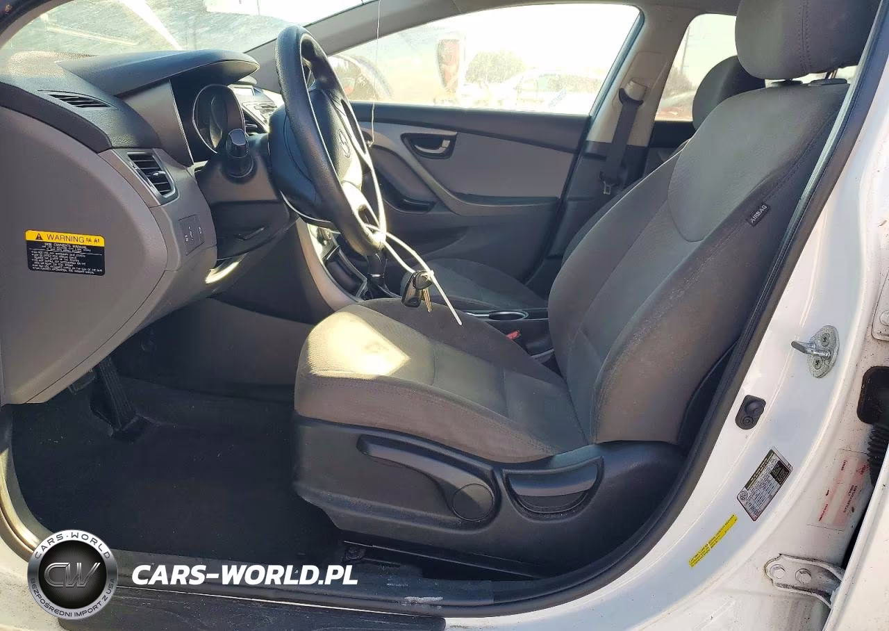 2014 Hyundai Elantra Se VIN:5NPDH4AE7EH525515 - 7