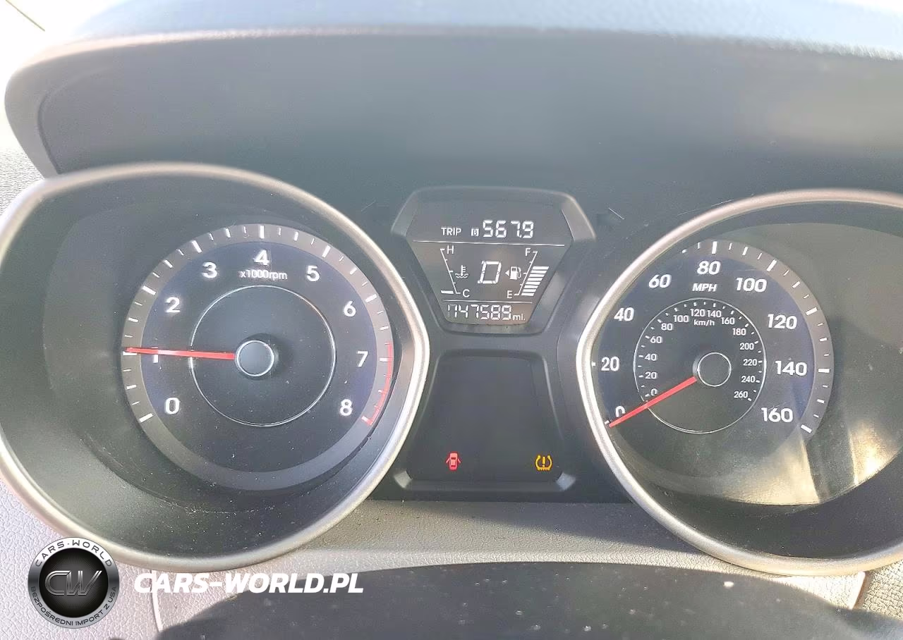 2014 Hyundai Elantra Se VIN:5NPDH4AE7EH525515 - 9