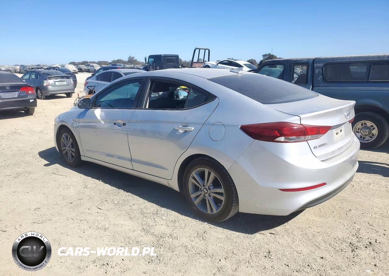 2017 Hyundai Elantra Se VIN:KMHD84LF5HU153765 - 2