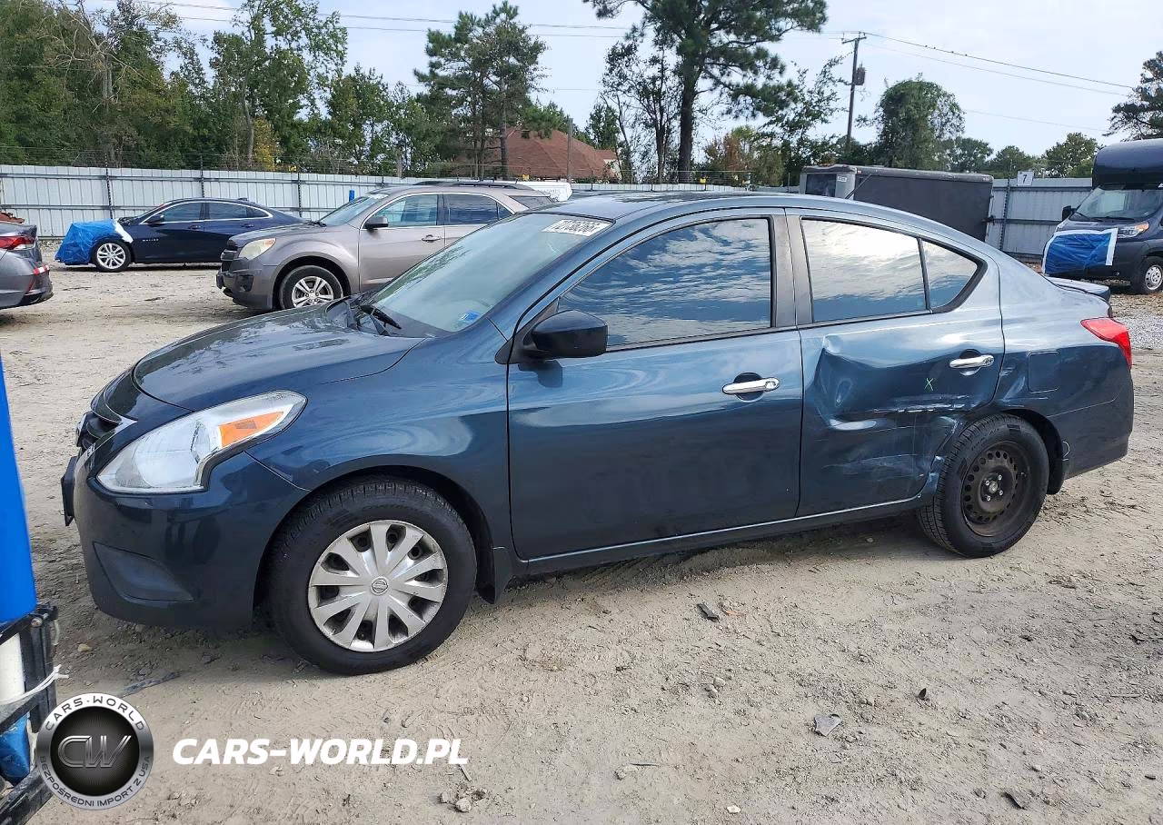 2015 Nissan Versa 1.6 Sv VIN:3N1CN7AP8FL944517 - 1