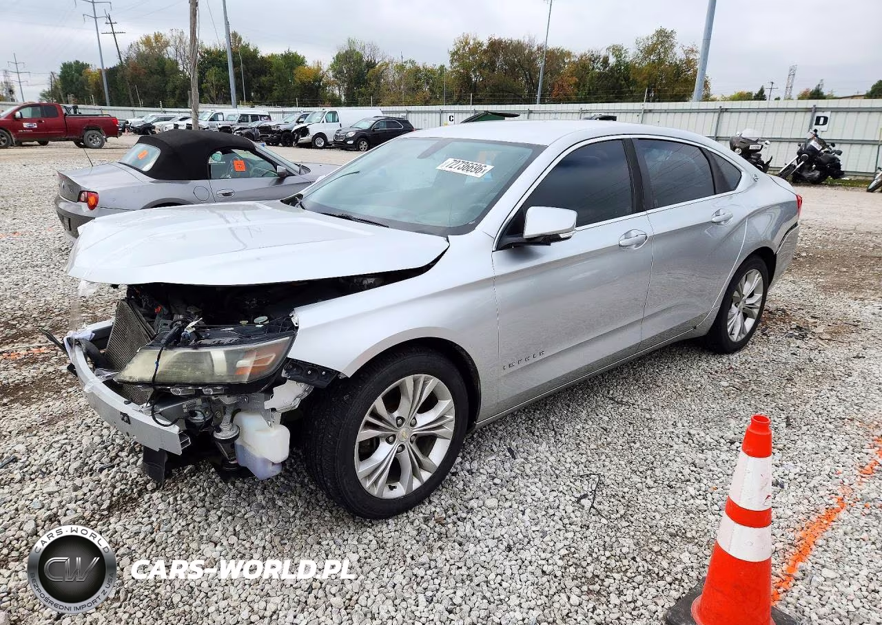 2014 Chevrolet Impala Lt VIN:2G1125S34E9132073 - 1