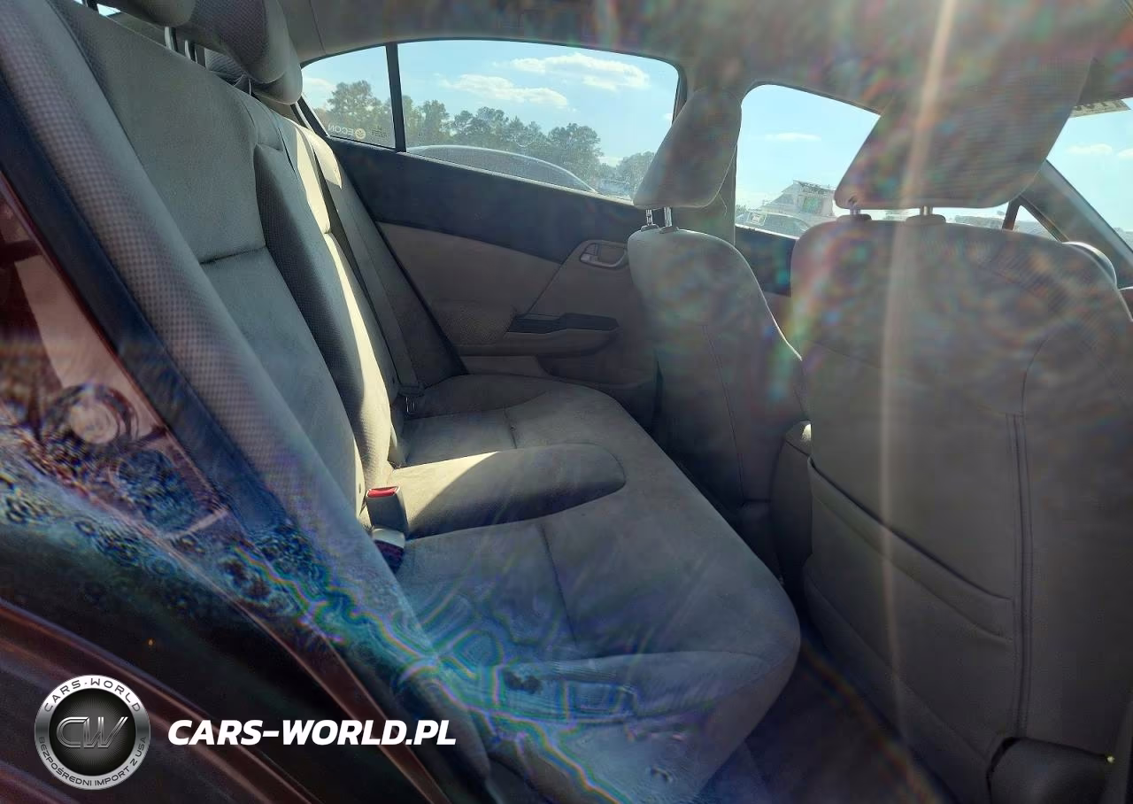 2012 Honda Civic Lx VIN:19XFB2F57CE099463 - 10