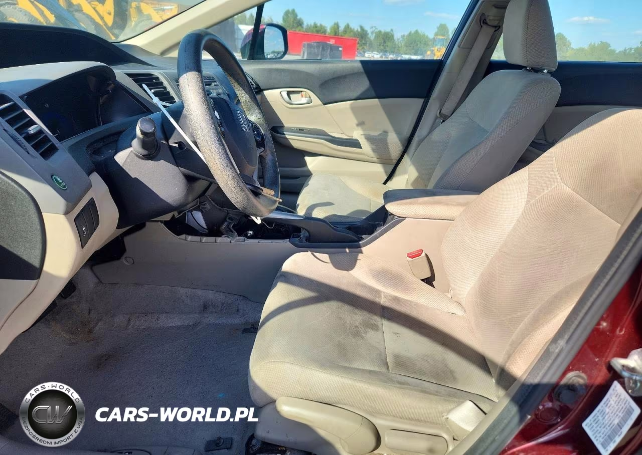 2012 Honda Civic Lx VIN:19XFB2F57CE099463 - 7