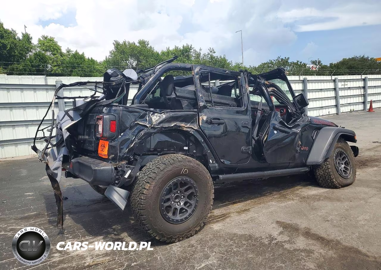 2021 Jeep Wrangler Unlimited Rubicon VIN:1C4JJXFG6MW842424 - 3