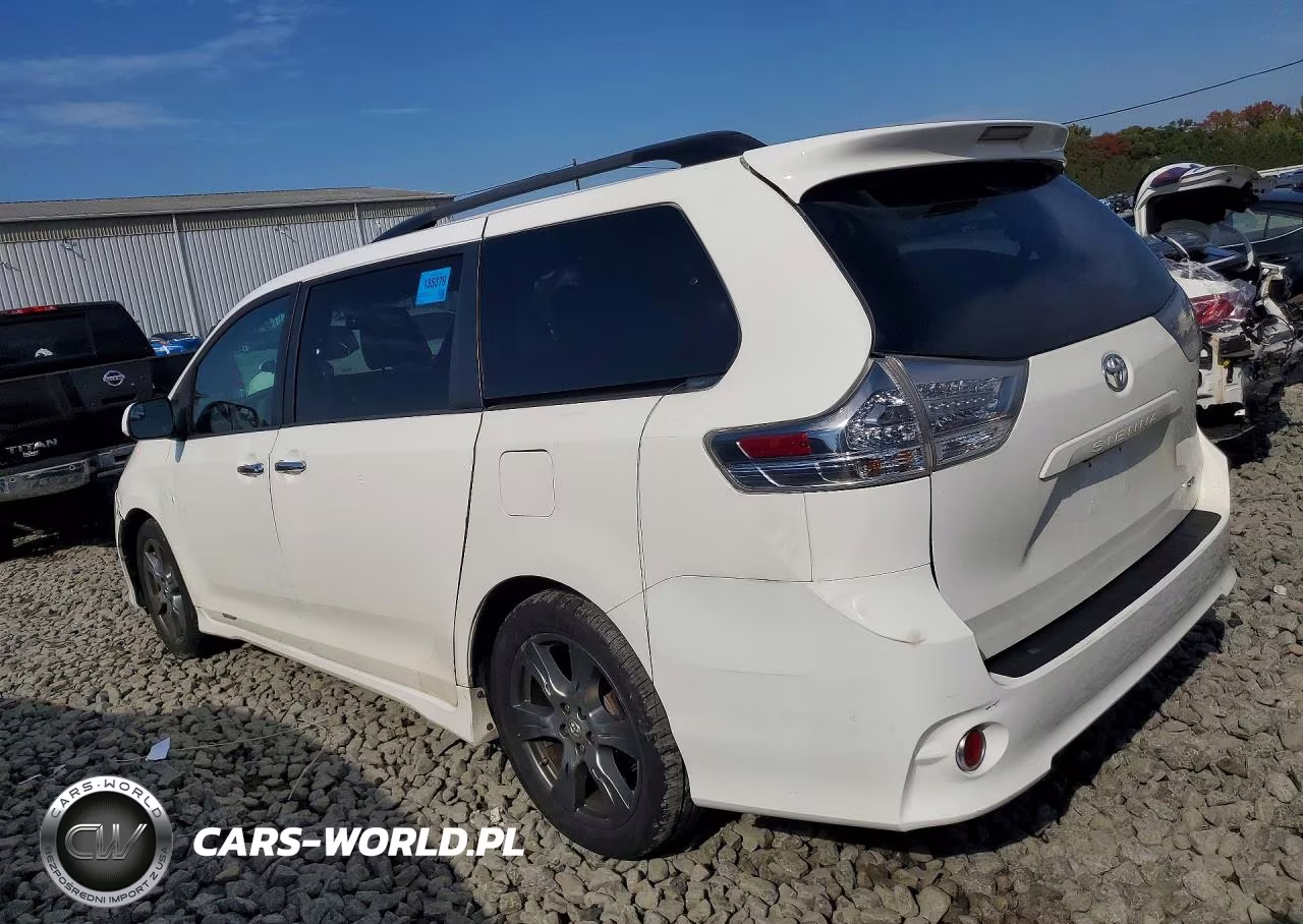 2017 Toyota Sienna Se VIN:5TDXZ3DC7HS802242 - 2