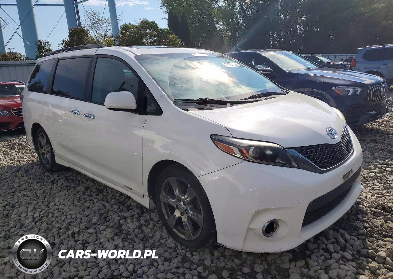 2017 Toyota Sienna Se VIN:5TDXZ3DC7HS802242 - 4