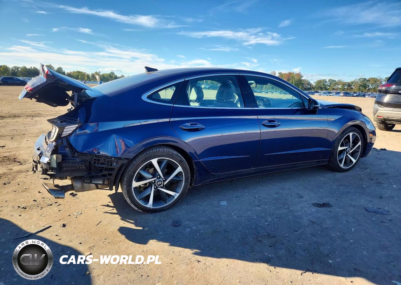 2021 Hyundai Sonata Sel Plus VIN:5NPEJ4J2XMH085965 - 3