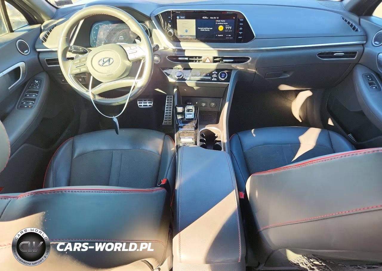 2021 Hyundai Sonata Sel Plus VIN:5NPEJ4J2XMH085965 - 8