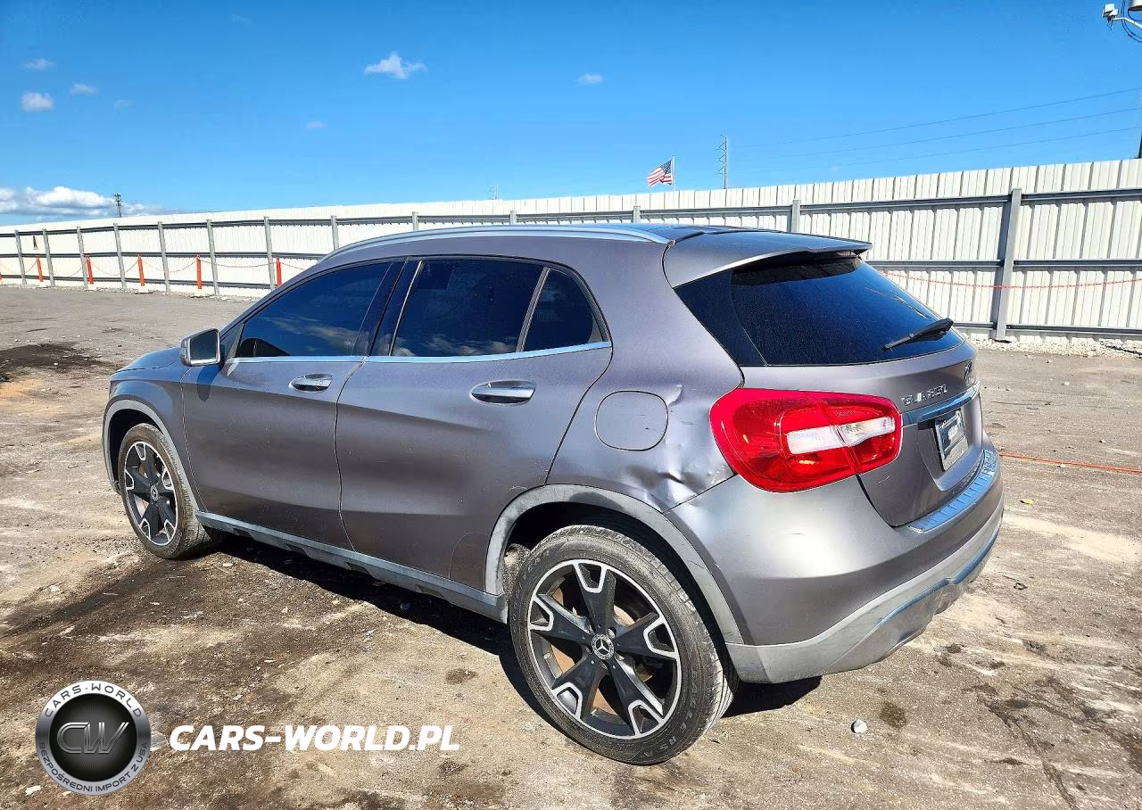 2018 Mercedes-Benz Gla 250 VIN:WDCTG4EB2JJ496385 - 2
