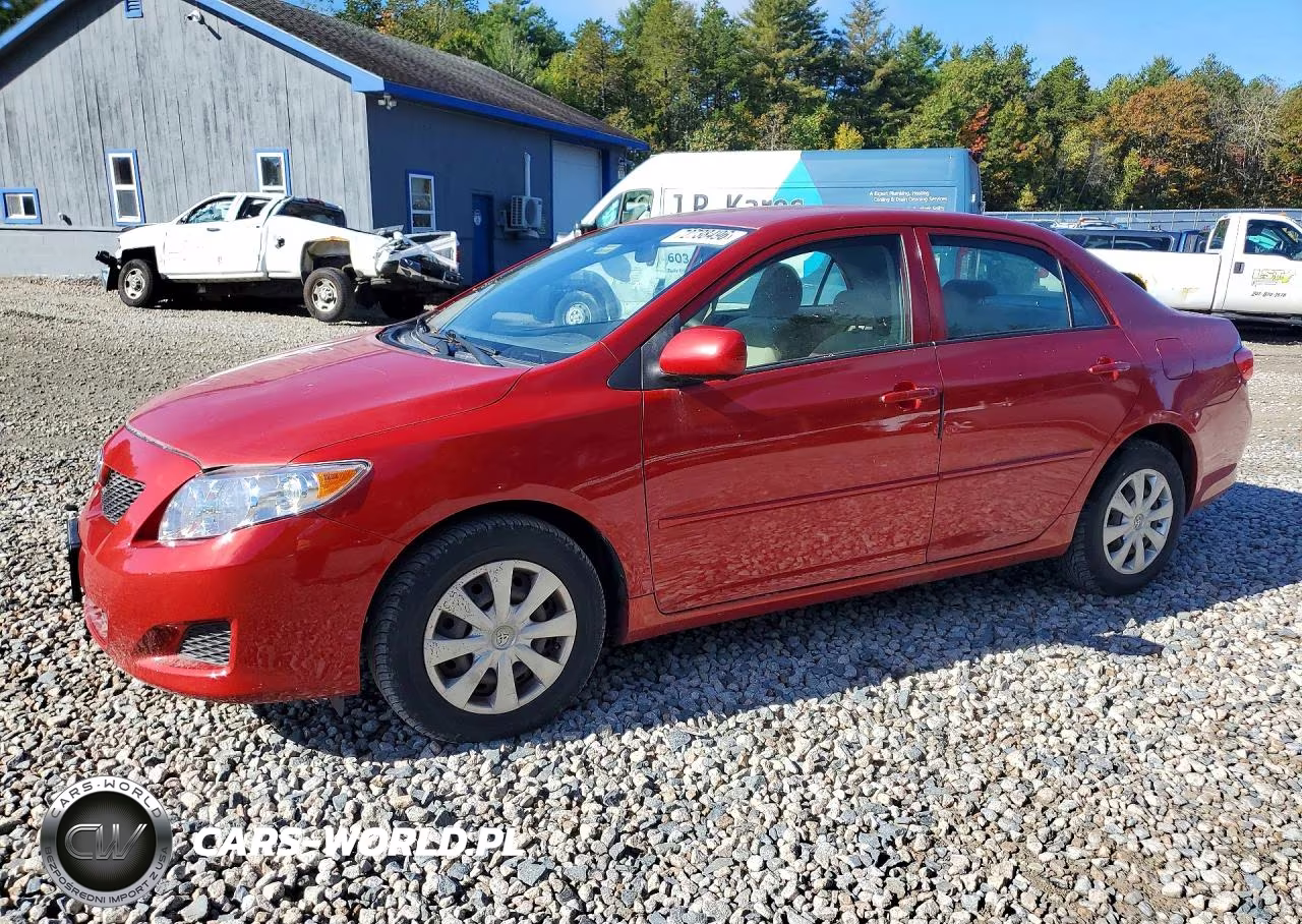 2009 Toyota Corolla Le VIN:JTDBL40E399042545 - 1