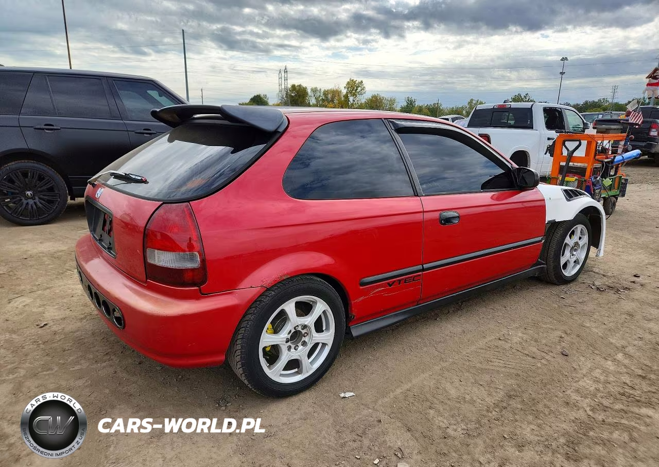 1996 Honda Civic Dx VIN:2HGEJ6445TH111020 - 3