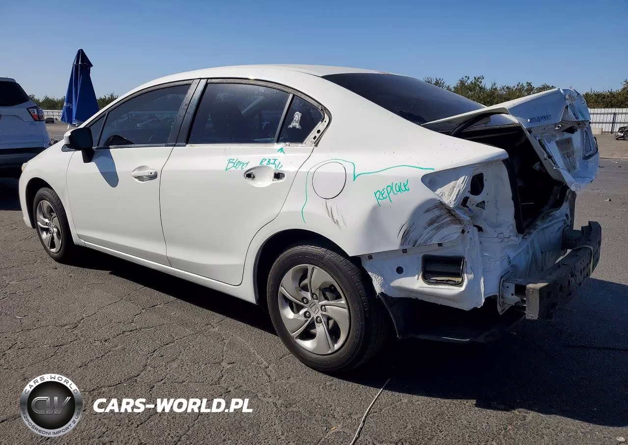 2015 Honda Civic Lx VIN:2HGFB2F55FH511048 - 2