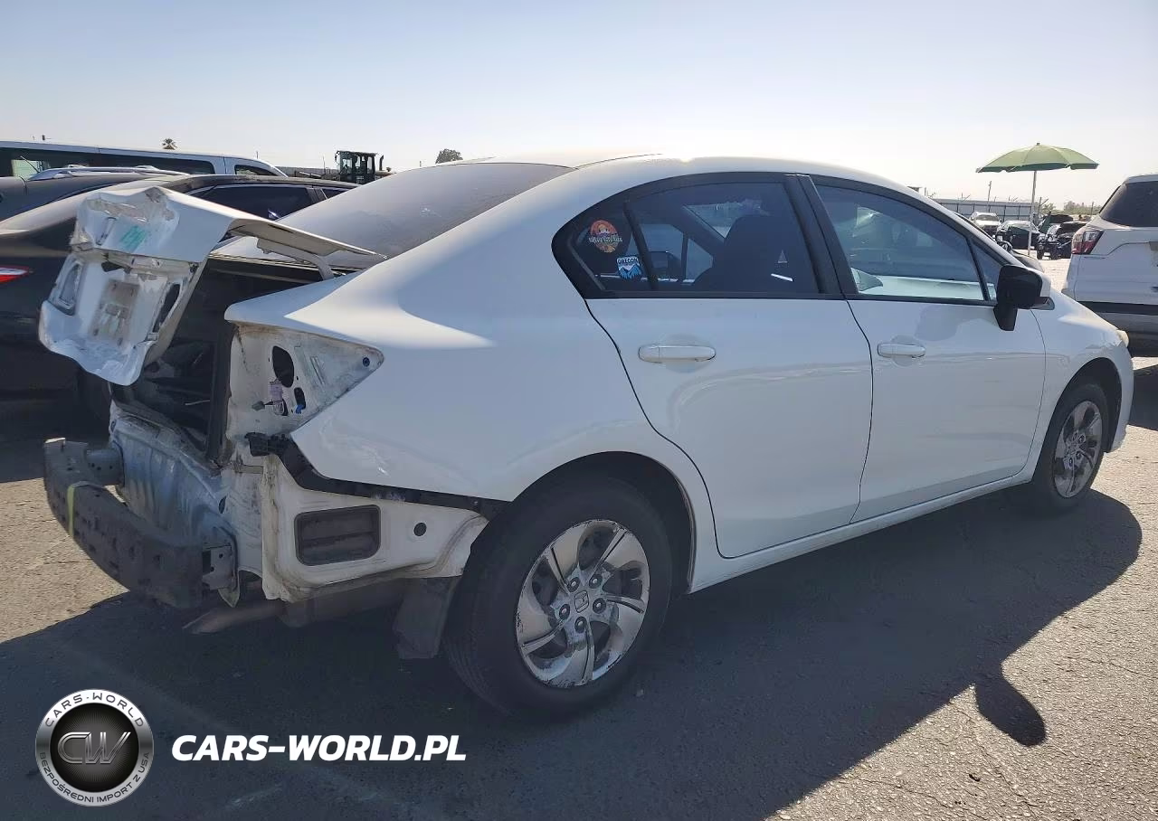 2015 Honda Civic Lx VIN:2HGFB2F55FH511048 - 3
