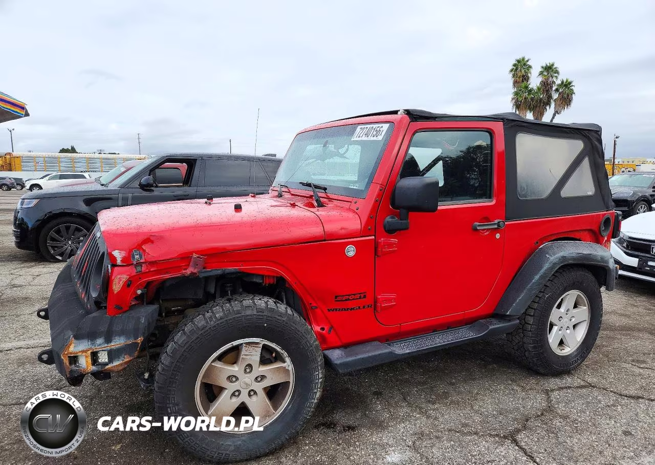 2011 Jeep Wrangler Sport VIN:1J4AA2D12BL631571 - 1