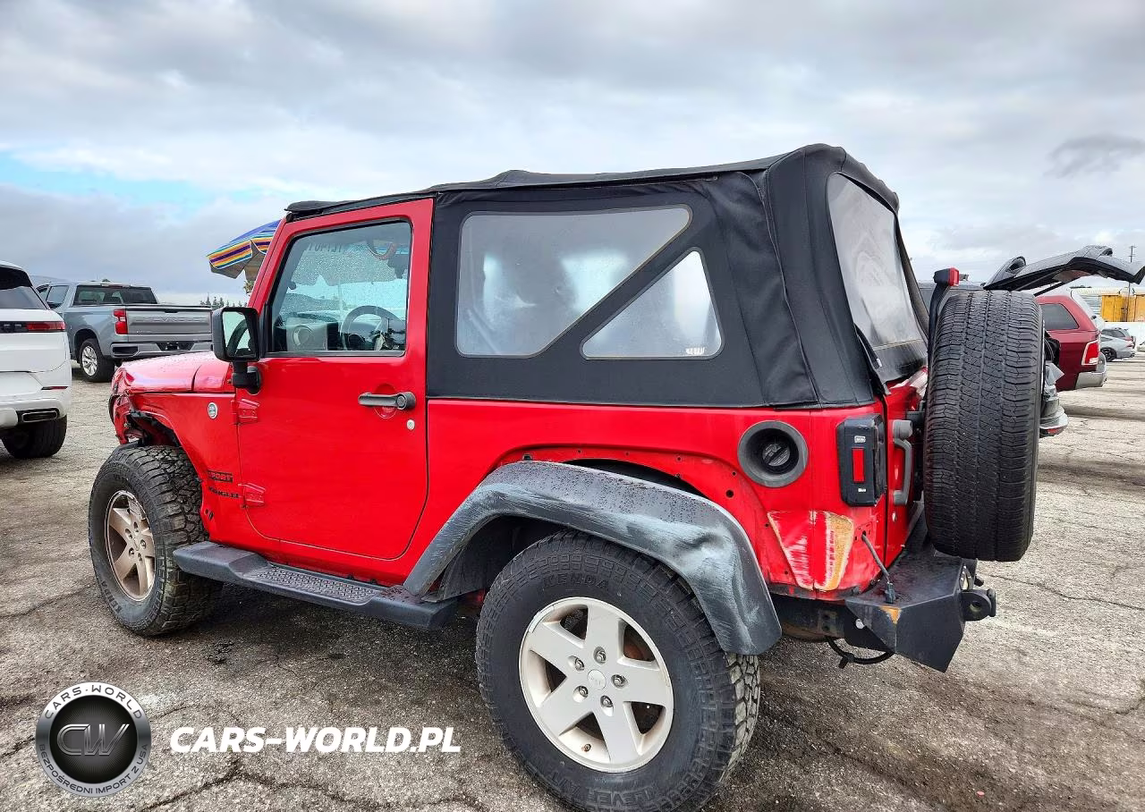 2011 Jeep Wrangler Sport VIN:1J4AA2D12BL631571 - 2