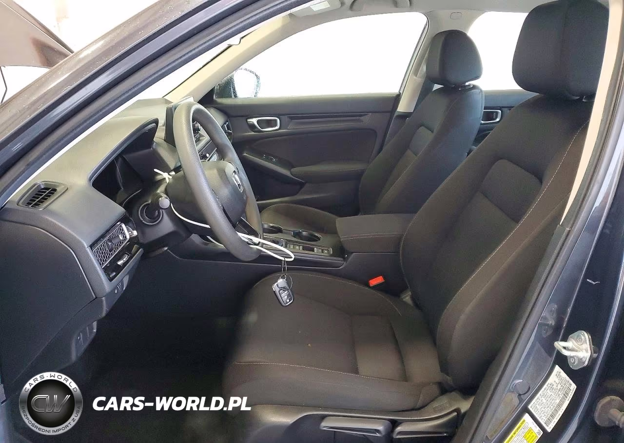 2025 Honda Civic Lx VIN:2HGFE2F20SH597831 - 7
