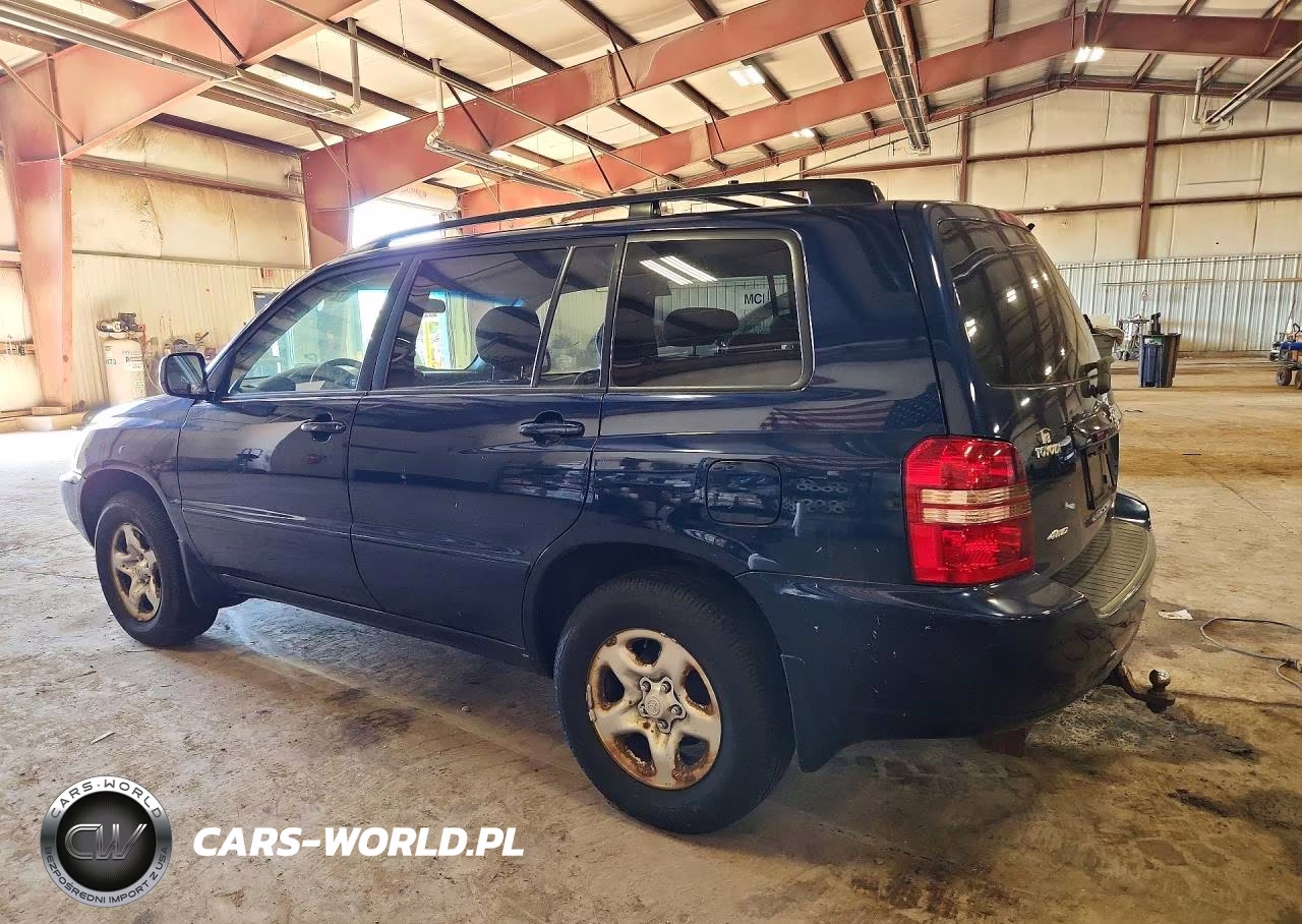 2003 Toyota Highlander Base VIN:JTEHD21A330024142 - 2