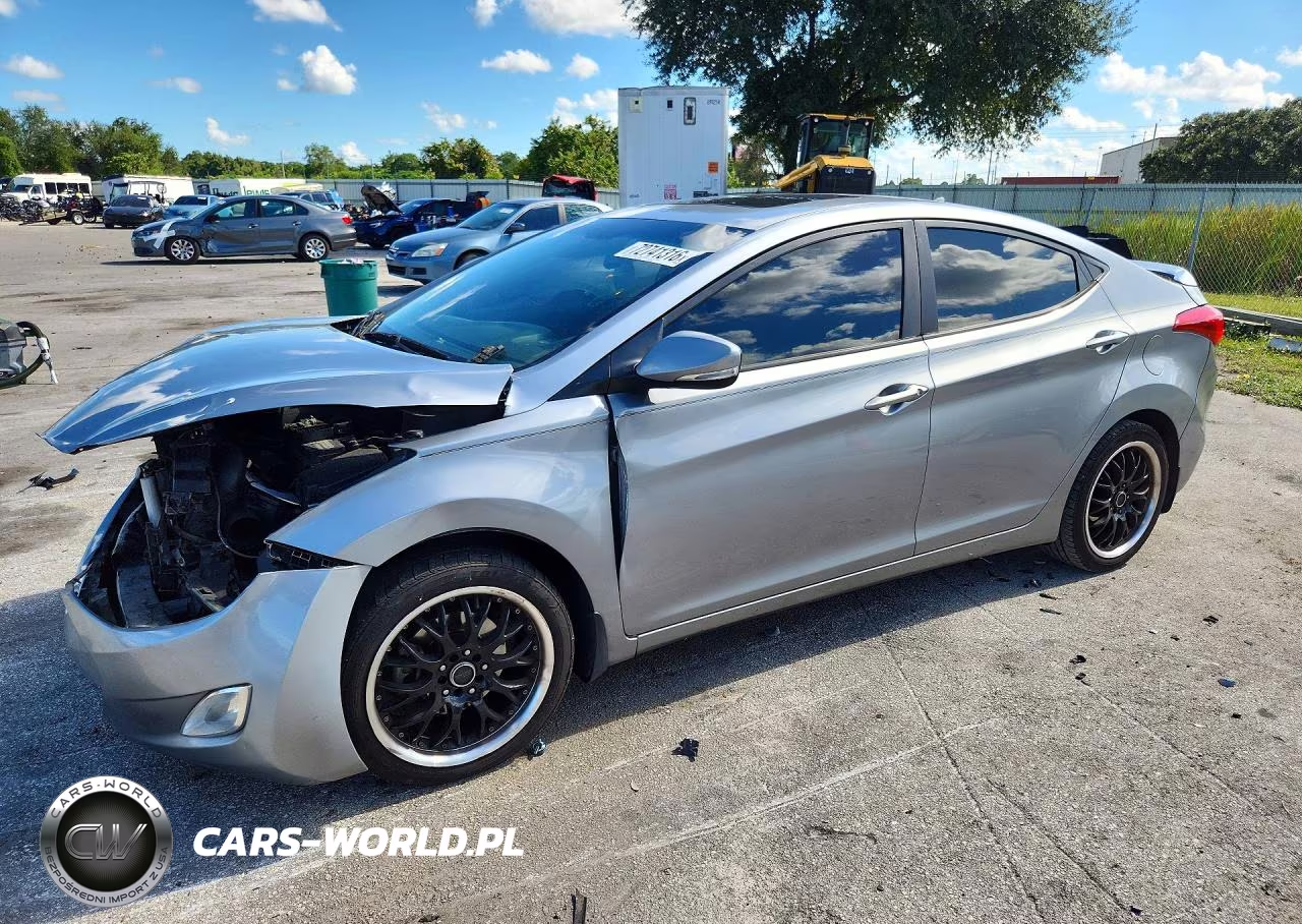 2013 Hyundai Elantra Limited VIN:KMHDH4AE6DU936467 - 1