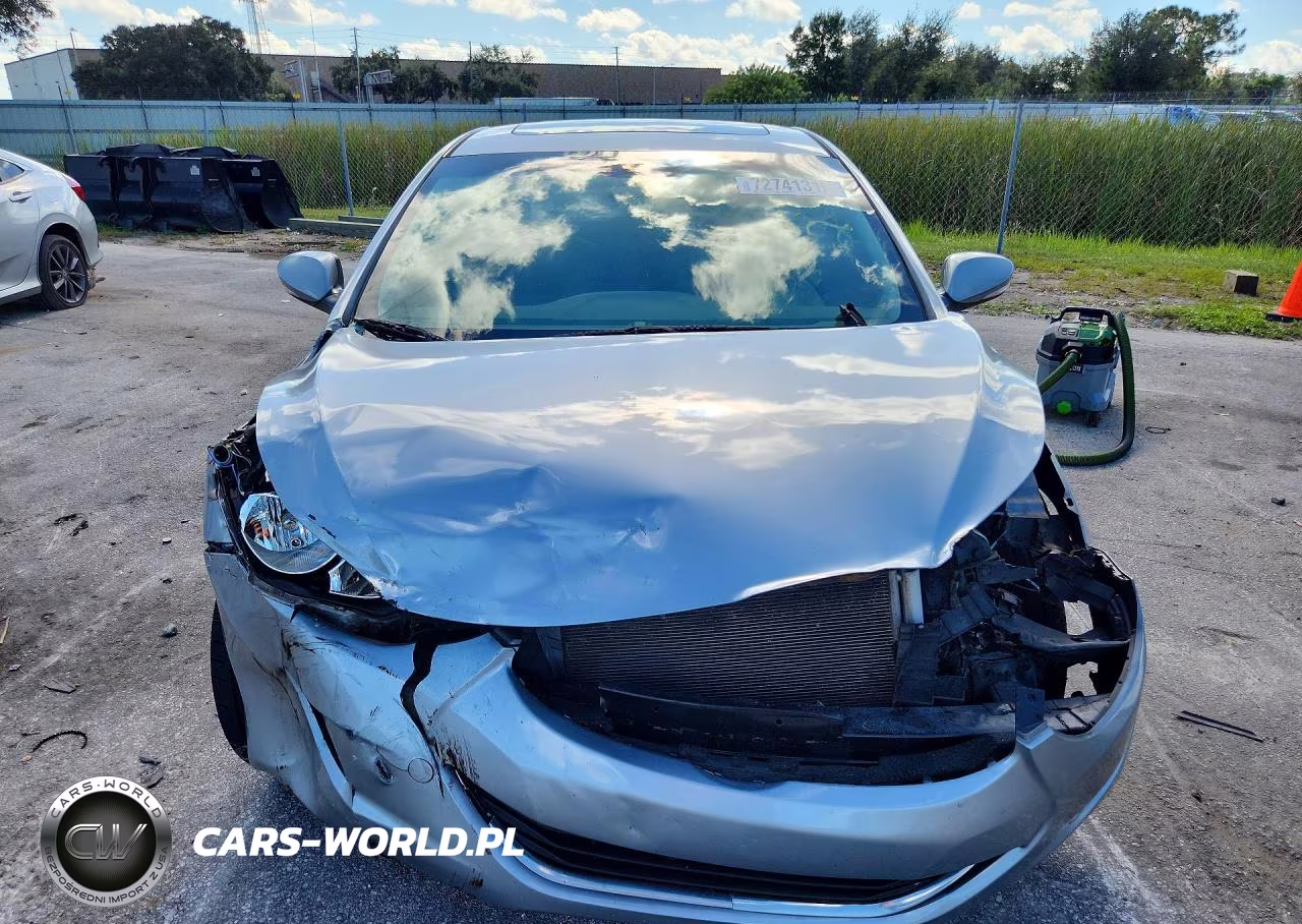 2013 Hyundai Elantra Limited VIN:KMHDH4AE6DU936467 - 5