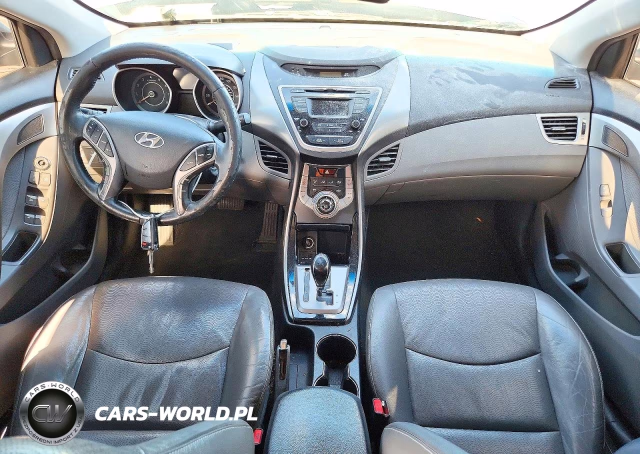 2013 Hyundai Elantra Limited VIN:KMHDH4AE6DU936467 - 8
