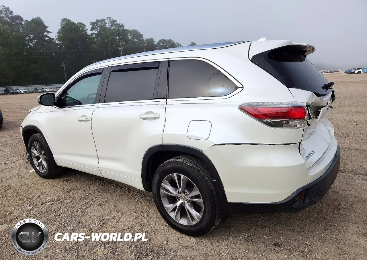 2015 Toyota Highlander Xle VIN:5TDKKRFH8FS112345 - 2