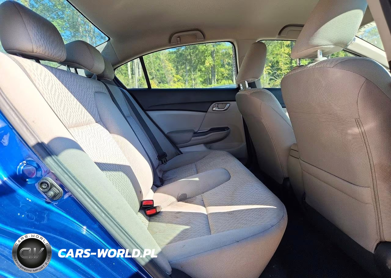 2015 Honda Civic Lx VIN:19XFB2F56FE009255 - 10