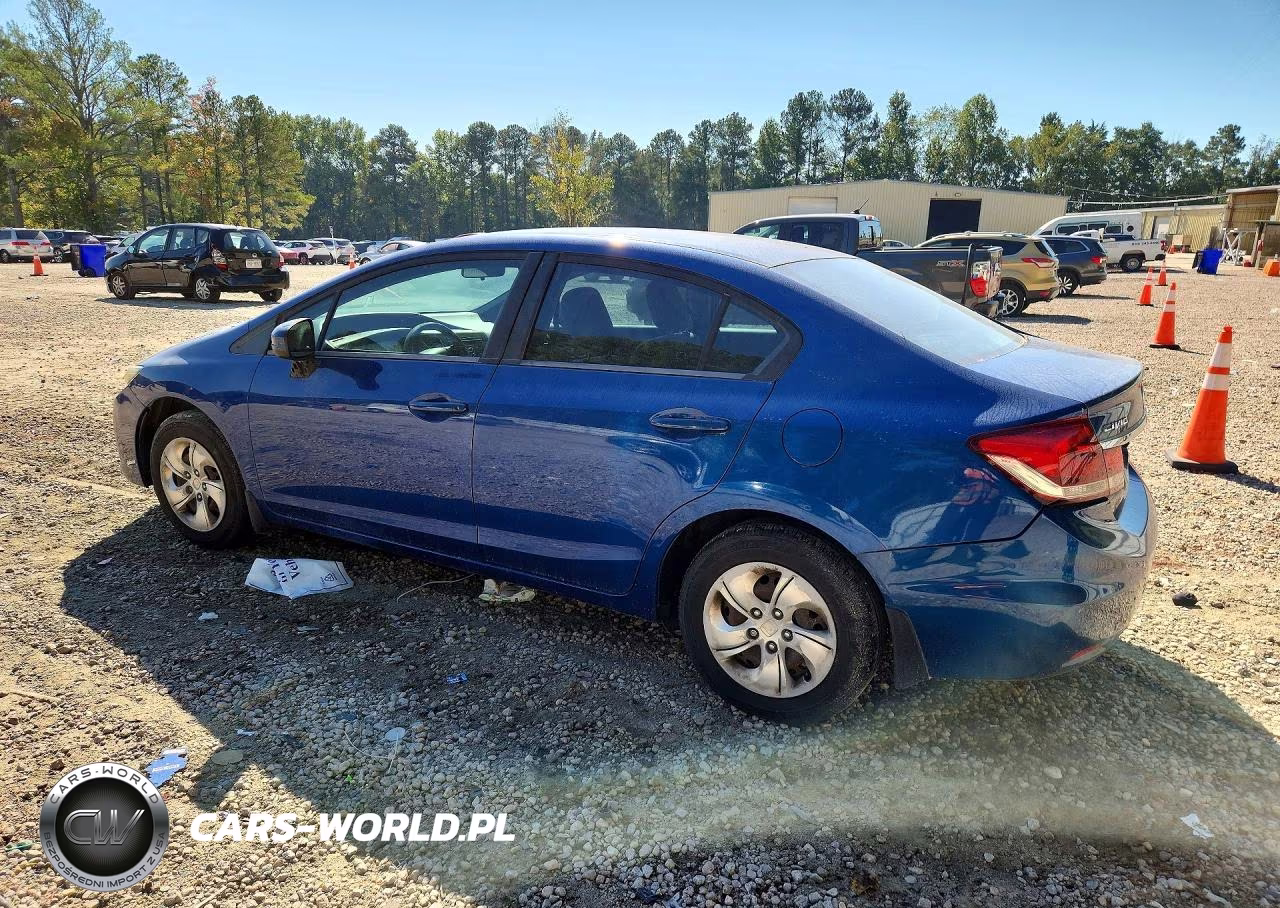 2015 Honda Civic Lx VIN:19XFB2F56FE009255 - 2