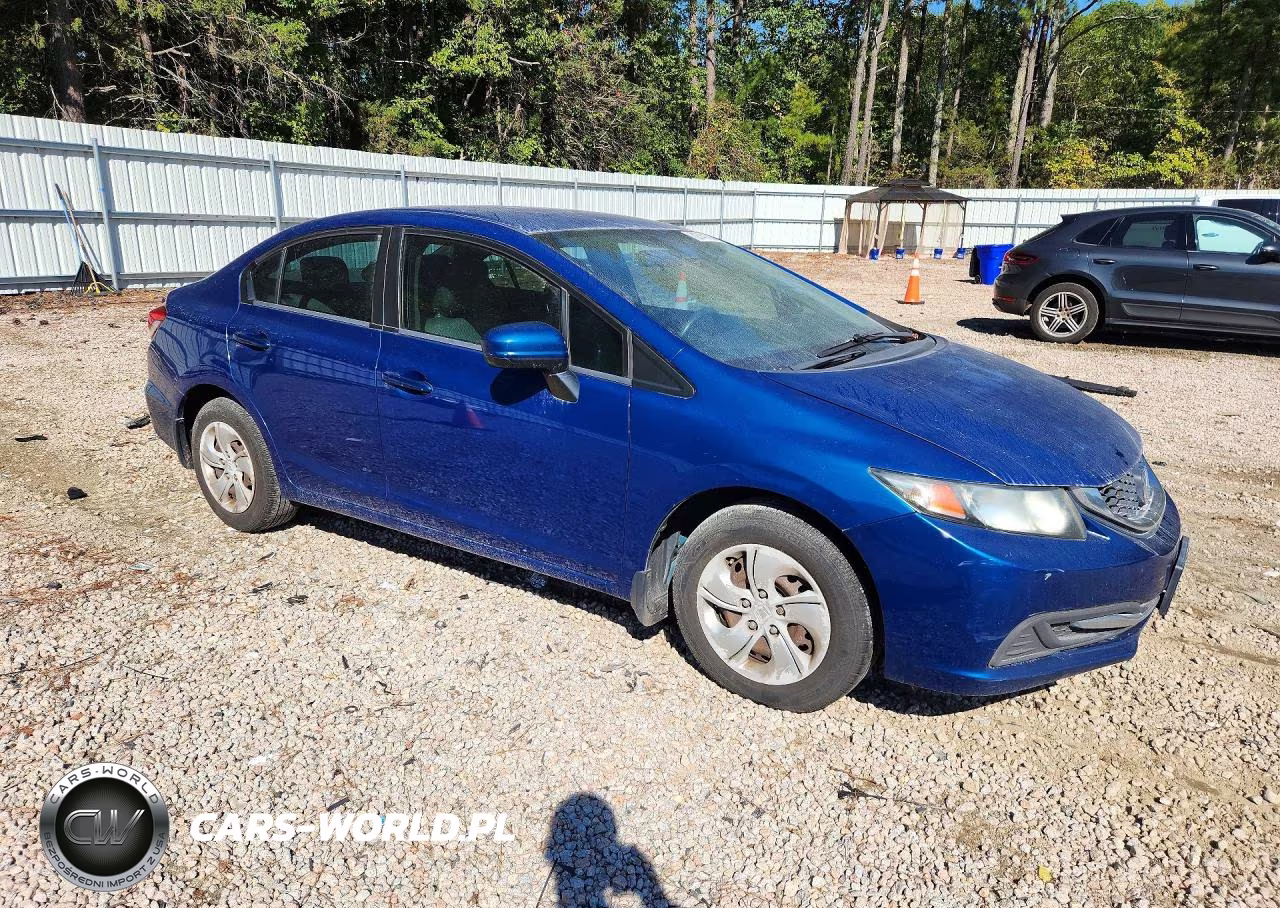 2015 Honda Civic Lx VIN:19XFB2F56FE009255 - 4