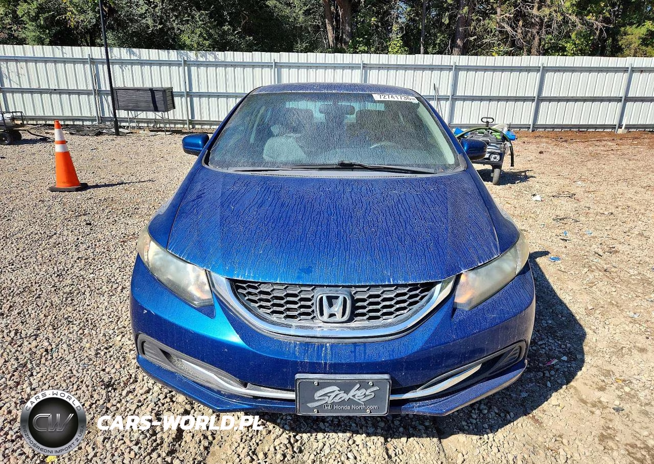 2015 Honda Civic Lx VIN:19XFB2F56FE009255 - 5