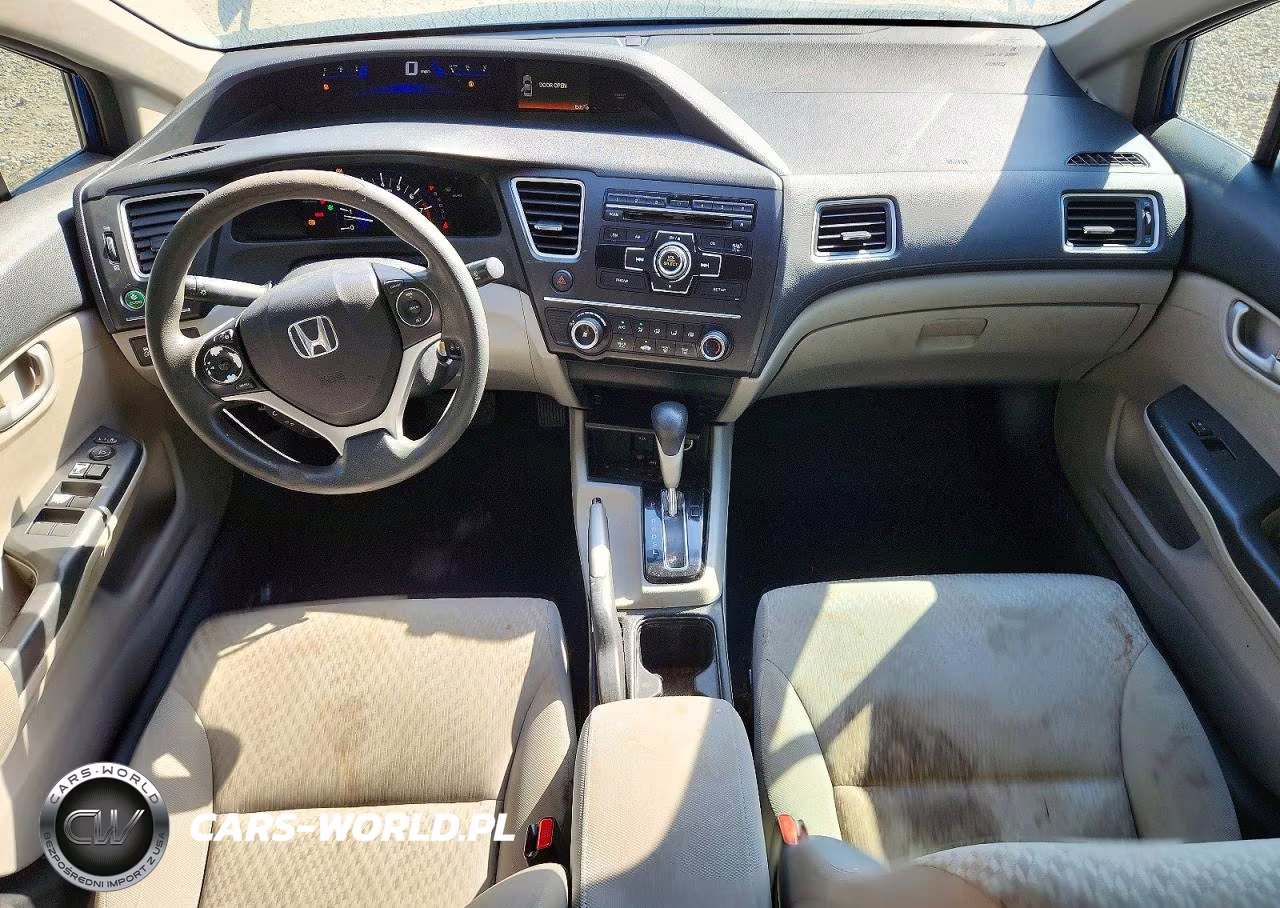 2015 Honda Civic Lx VIN:19XFB2F56FE009255 - 8