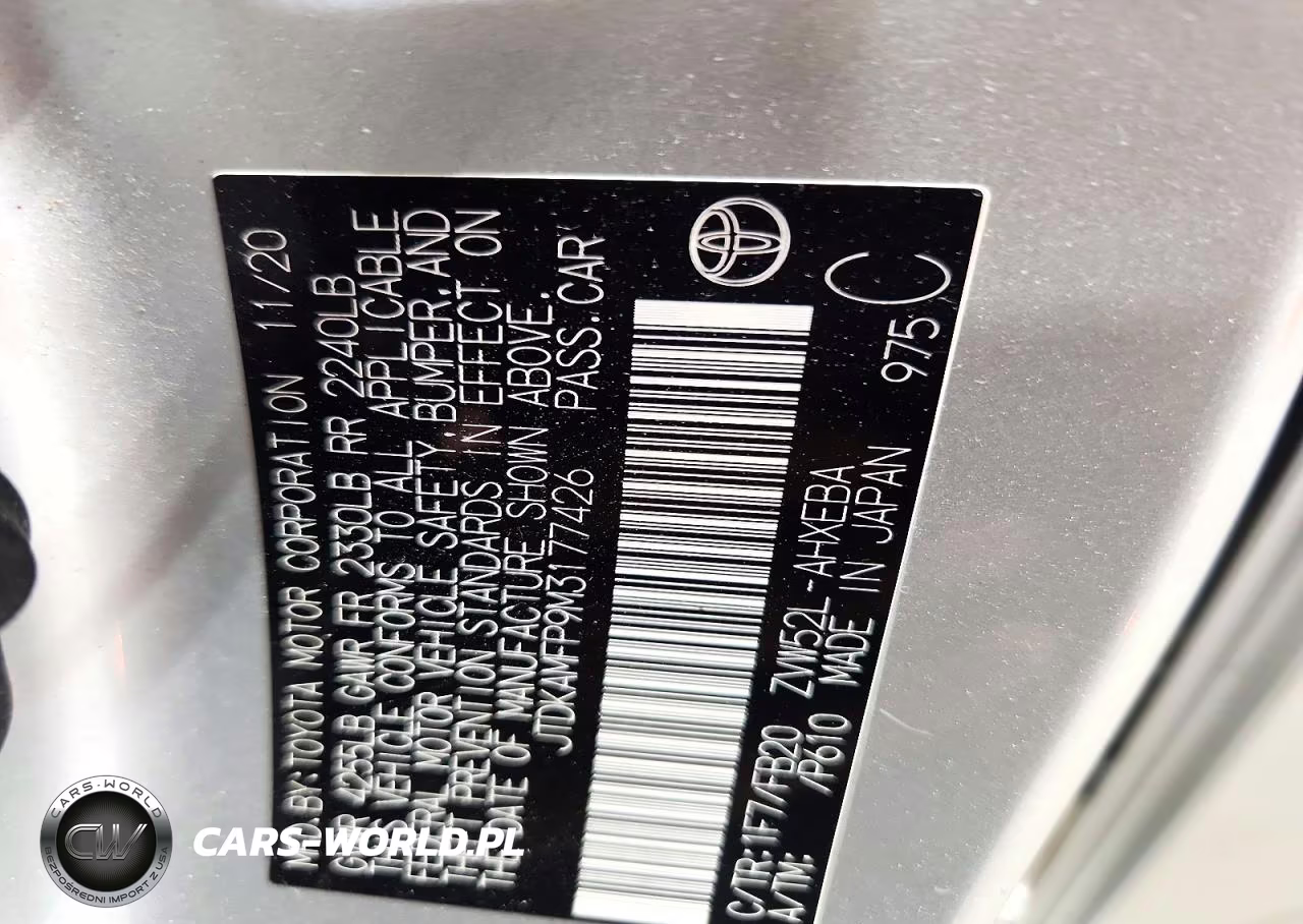 2021 Toyota Prius Prime Le VIN:JTDKAMFP9M3177426 - 12