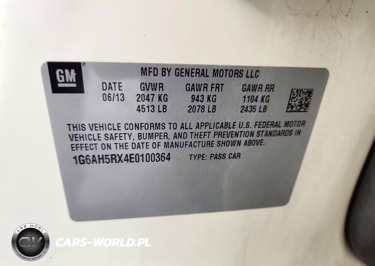 2014 Cadillac Ats Luxury VIN:1G6AH5RX4E0100364 - 12