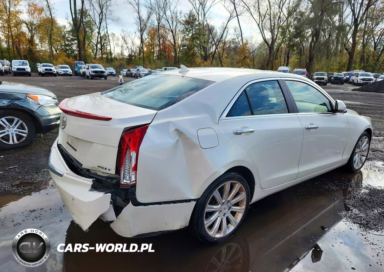 2014 Cadillac Ats Luxury VIN:1G6AH5RX4E0100364 - 3