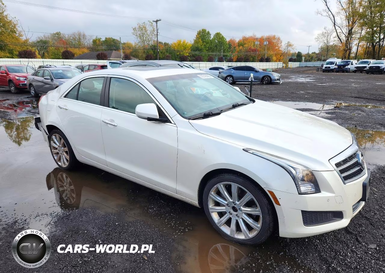 2014 Cadillac Ats Luxury VIN:1G6AH5RX4E0100364 - 4
