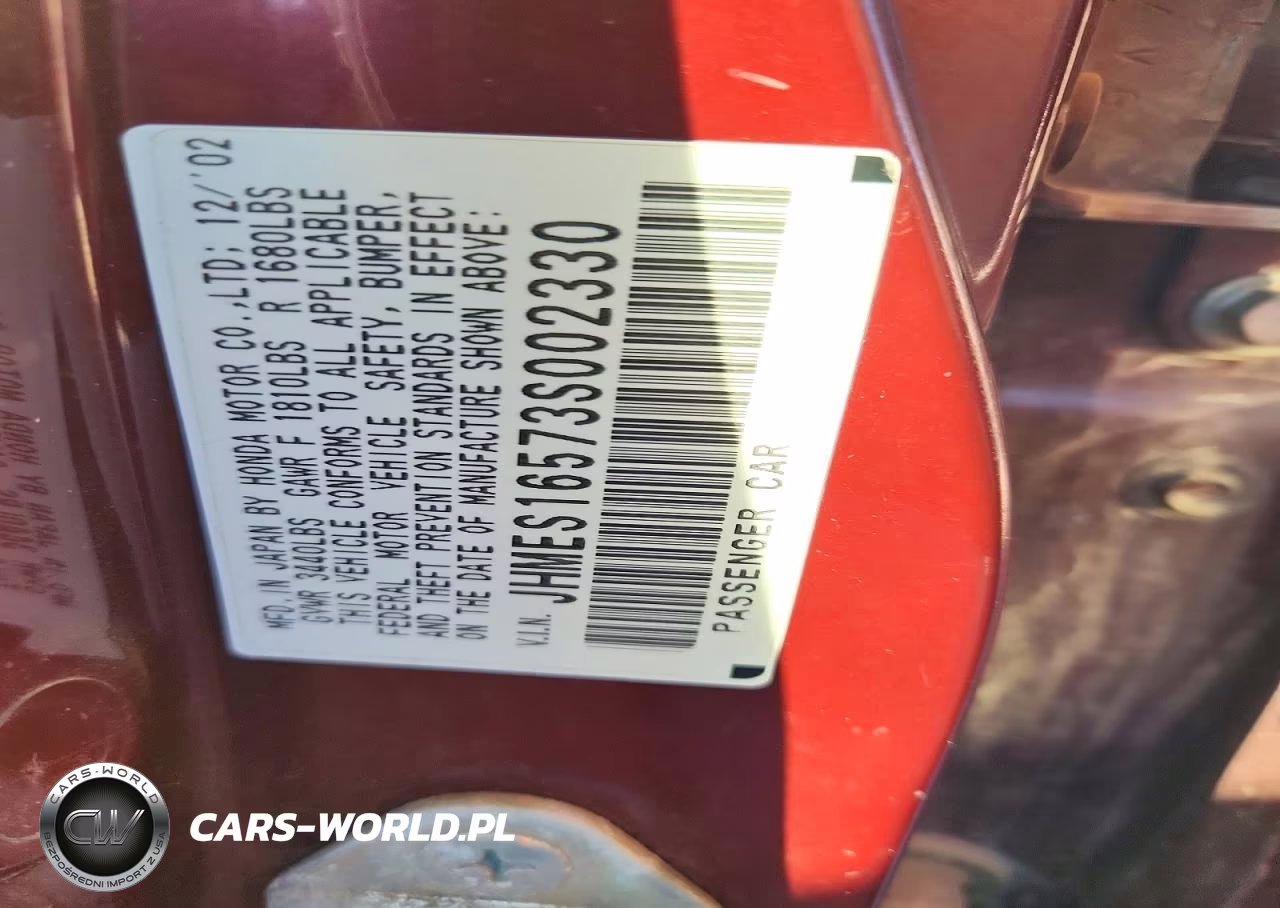 2003 Honda Civic Lx VIN:JHMES16573S002330 - 12