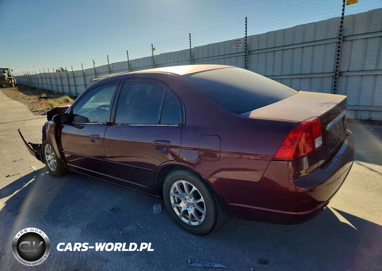 2003 Honda Civic Lx VIN:JHMES16573S002330 - 2